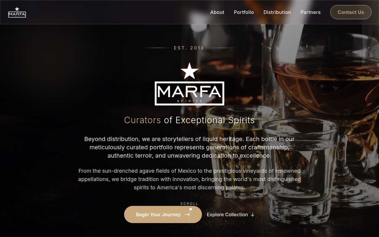 The Marfa Spirits homepage