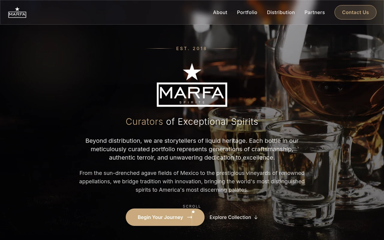 The Marfa Spirits homepage