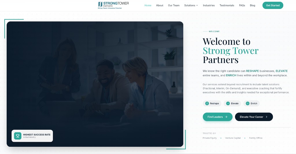 Strong Tower Partners homepage