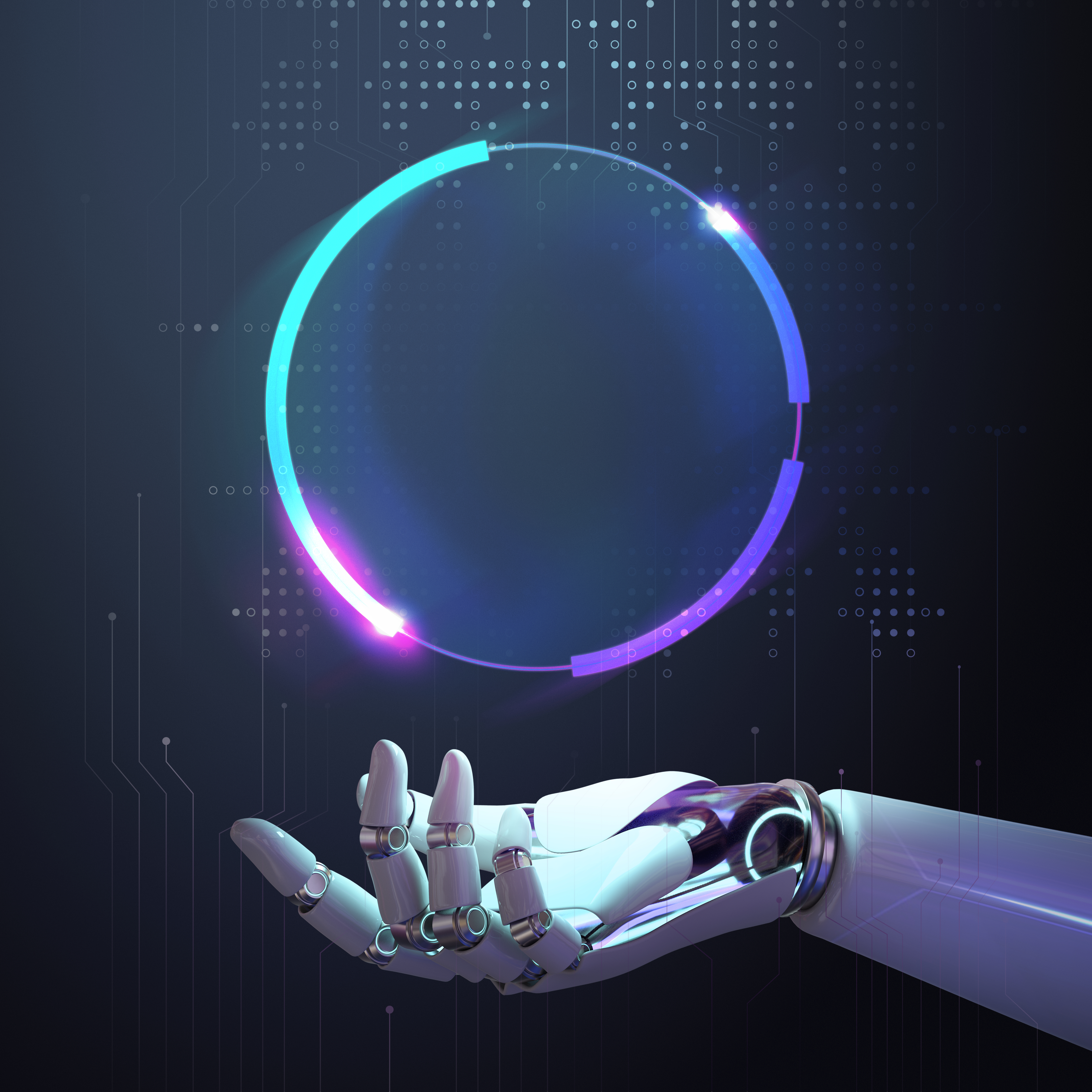 AI technology visualization