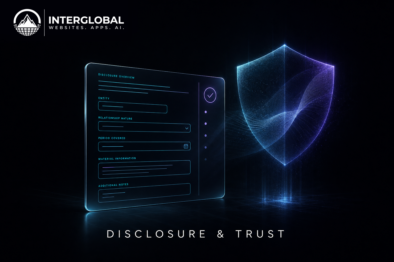 Diagram of AI ad disclosure building brand trust with consumers and platforms