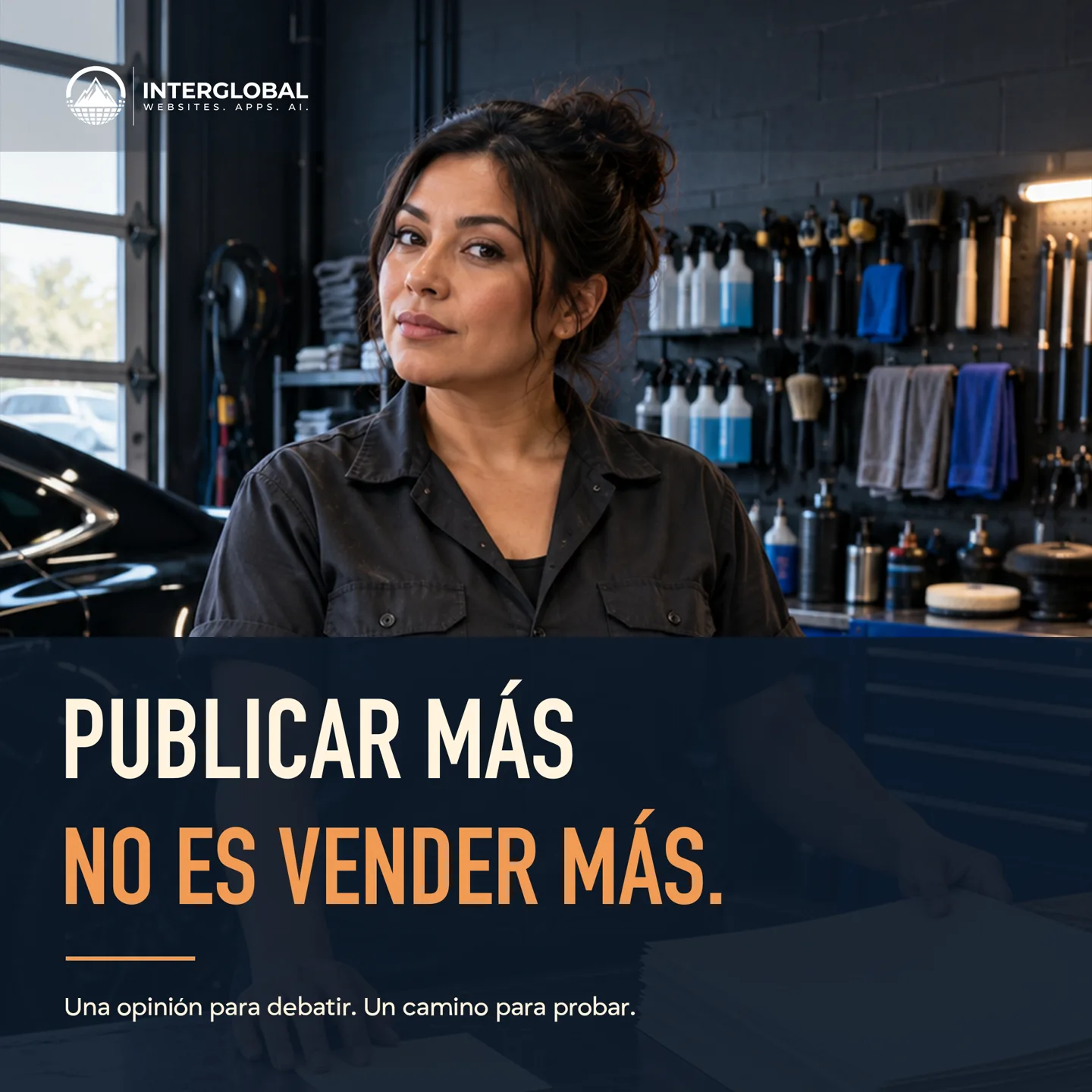 Escena ilustrativa de un taller de servicio en Dallas–Fort Worth.