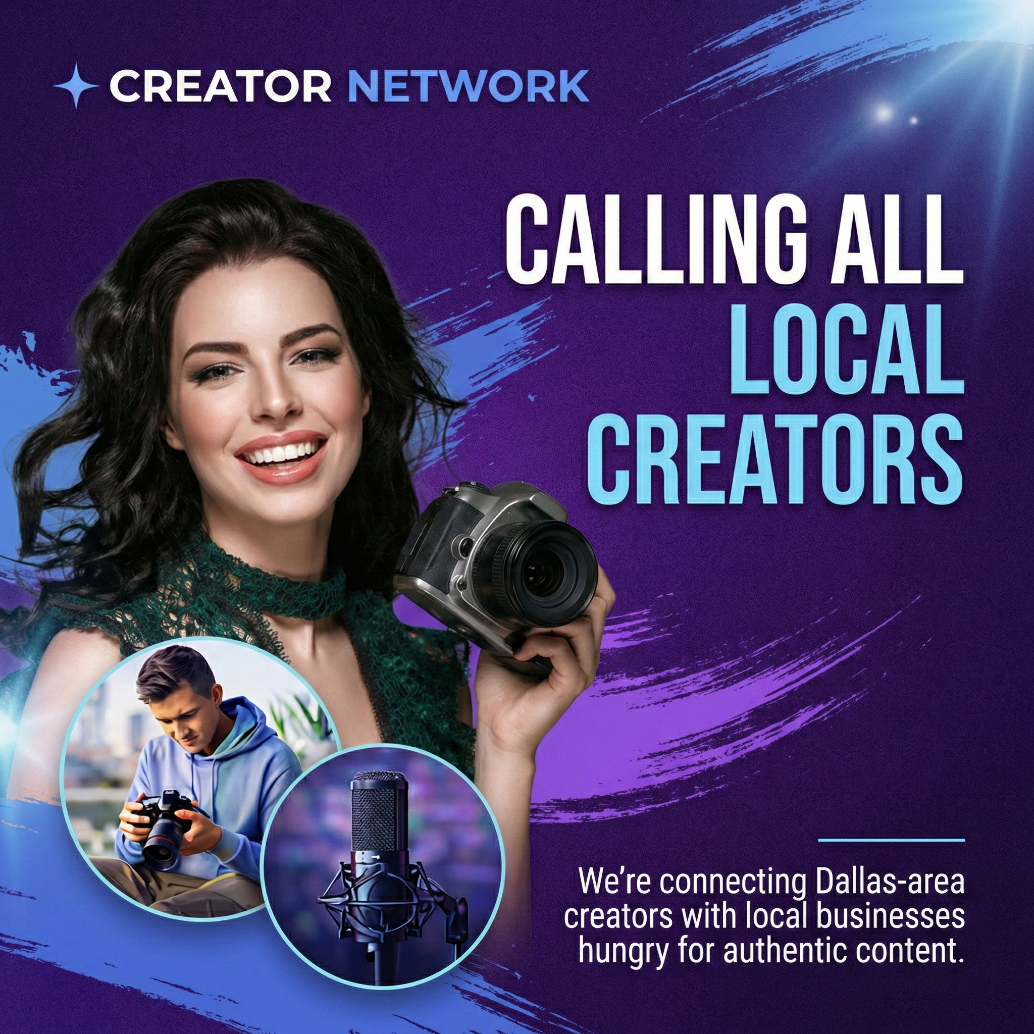 Dallas Creators: Turn Your Influence into Paid Gigs