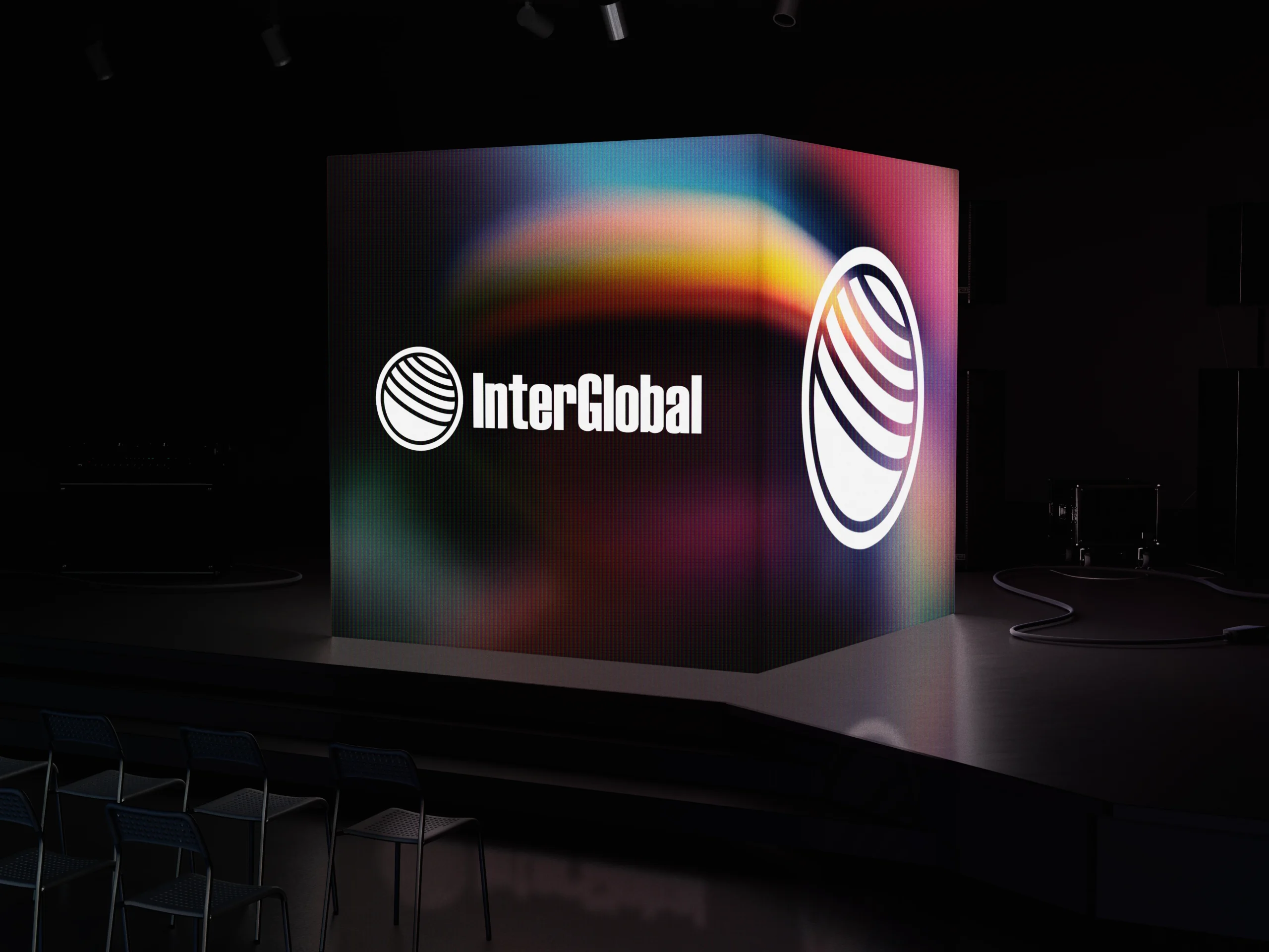 Interglobal Graphic Design Example - Venue Screen